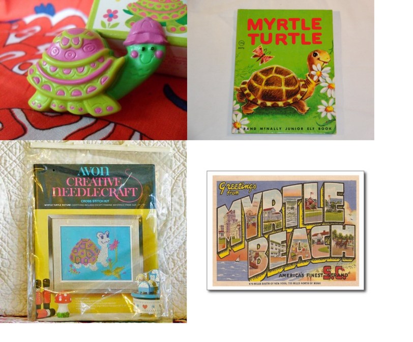 Myrtle Turtle 1961, and vintage Myrtle Beach.