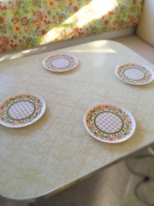 Loved Myrtle's boomerang Formica, but the table was just too big and cumbersome